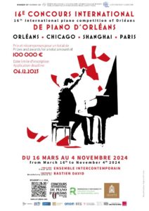 16th International piano  competition of Orléans
