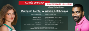 Matinée du piano  – Maroussia Gentet & Wilhem Latchoumia